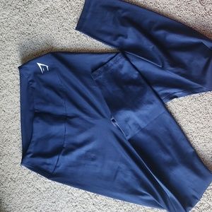 Medium navy gymshark leggings
